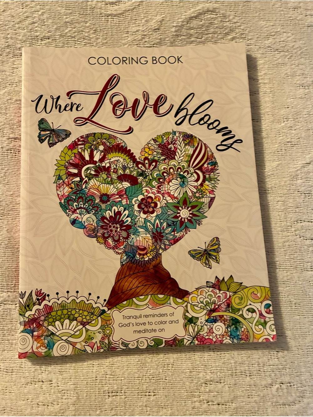 Where Love Blooms Coloring Book